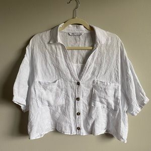 Linen Zara Top